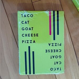 NWT Taco Cat Goat Cheese Pizza Card Game